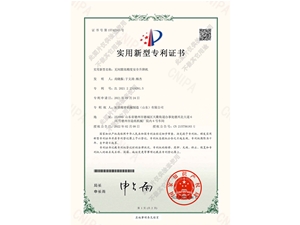 無(wú)間隙高精度安全升降機(jī)專(zhuān)利證書(shū)